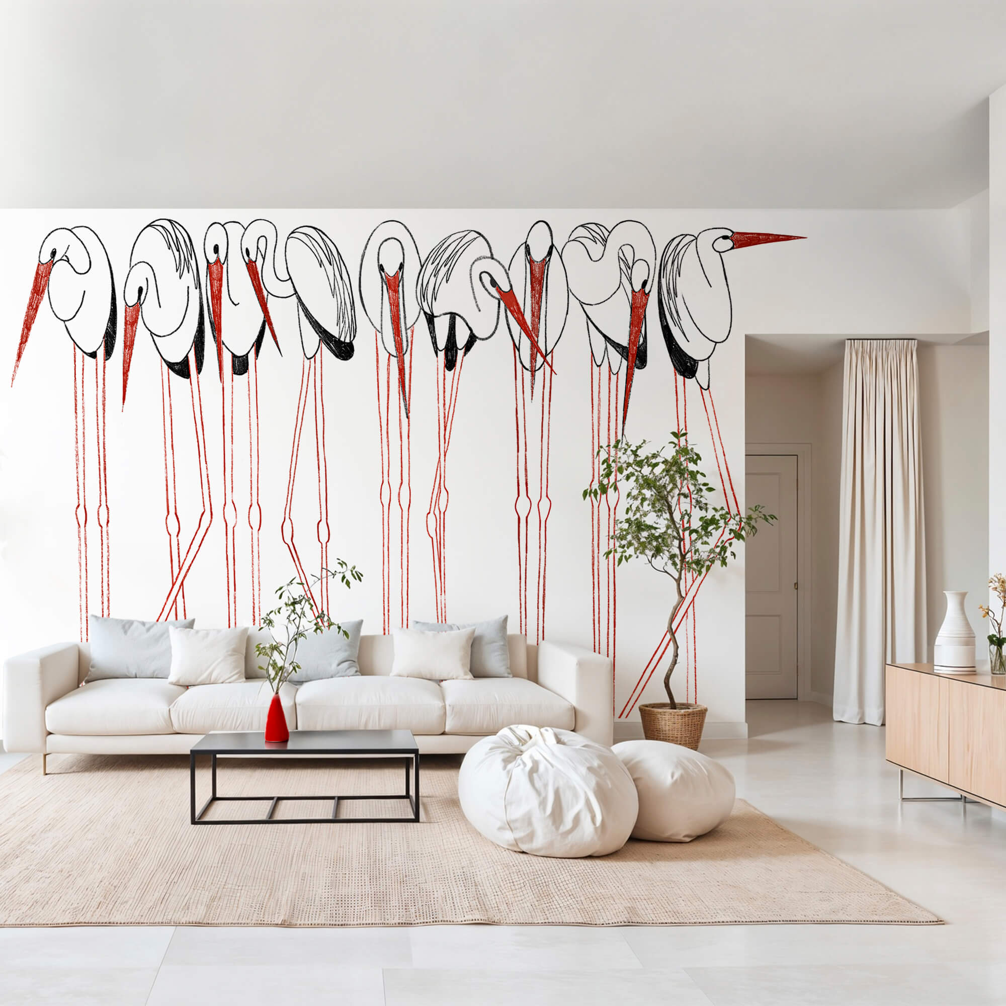 Hosszú lábú madárcsoport