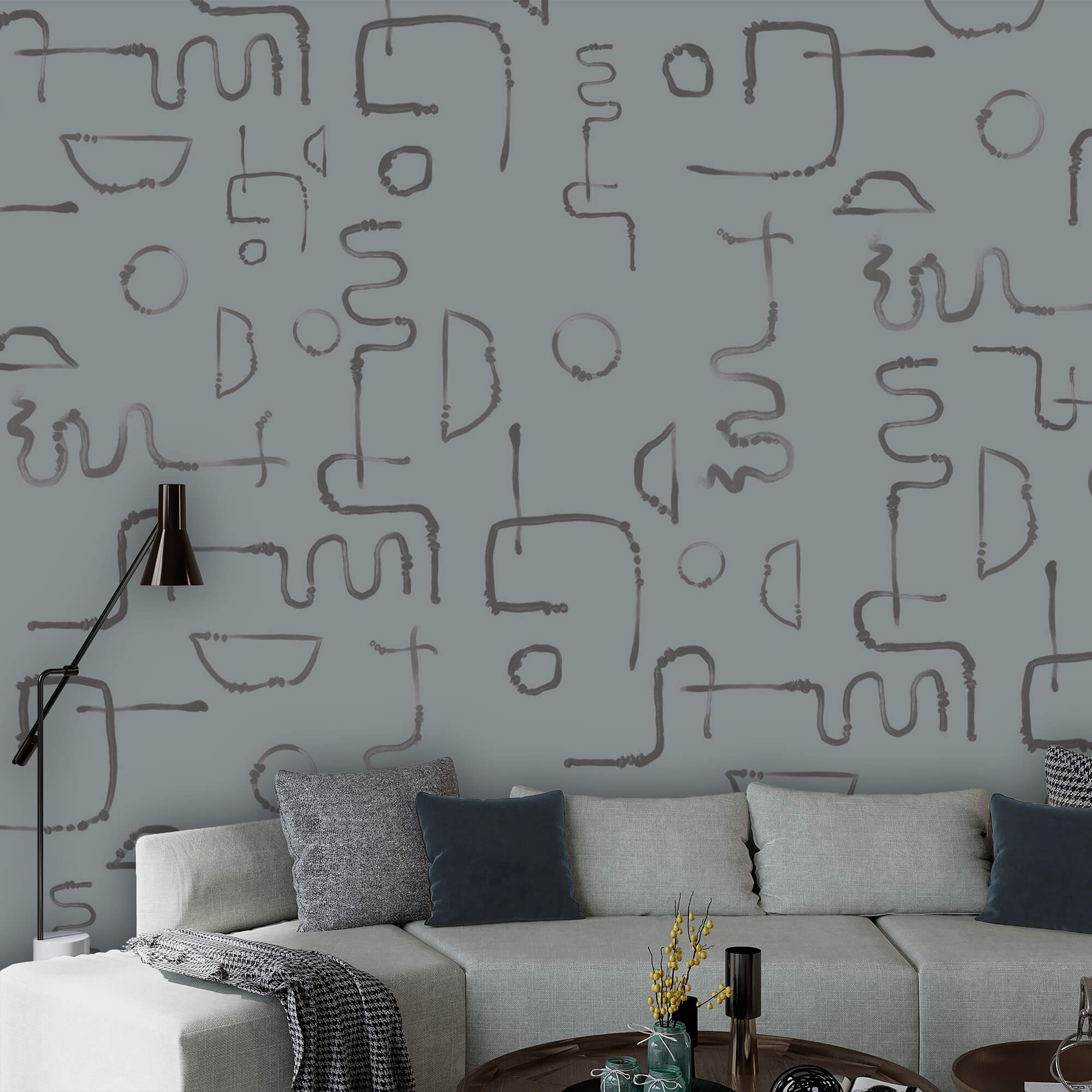 Vonalak és formák mintázata