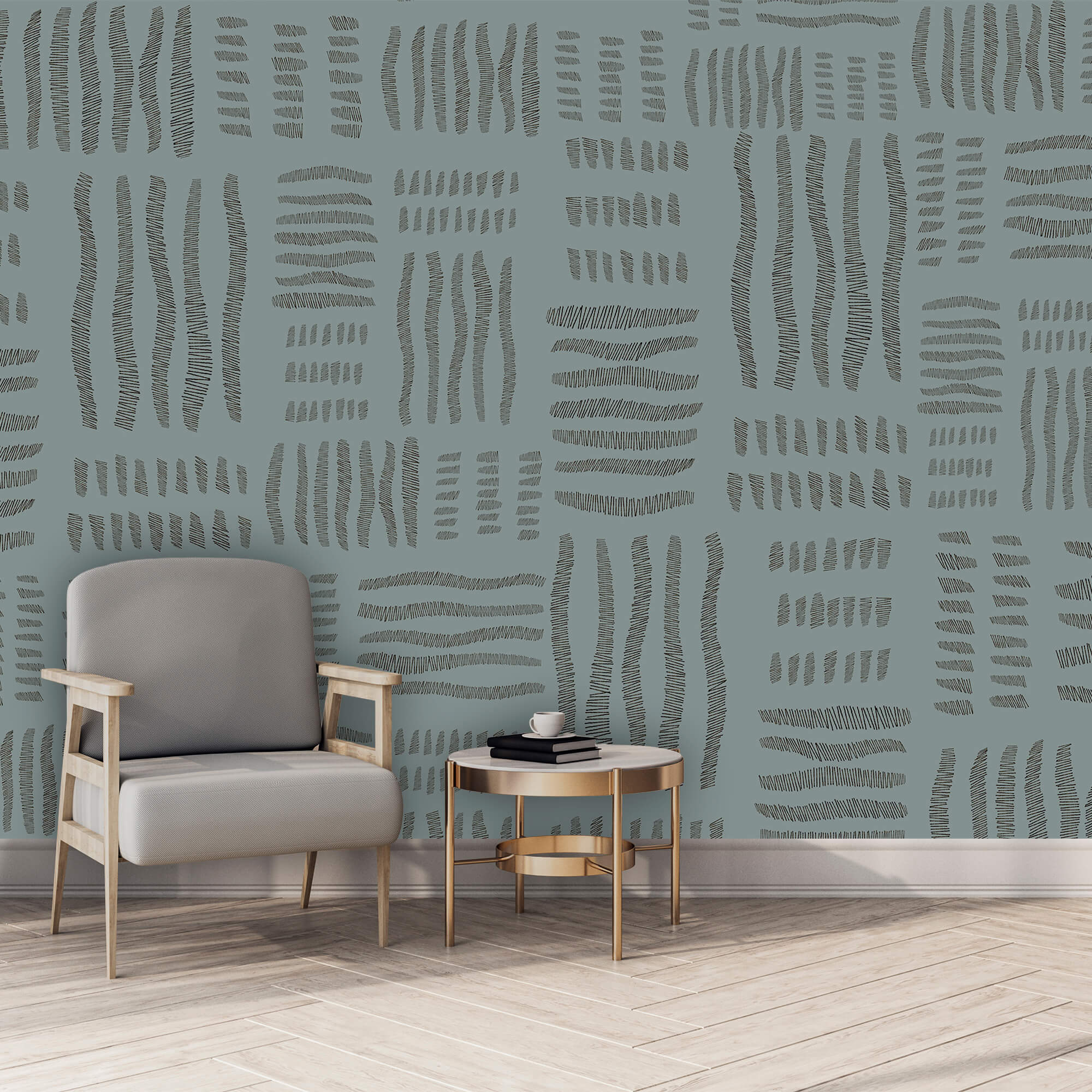 Fekete és fehér vonalak mintázata