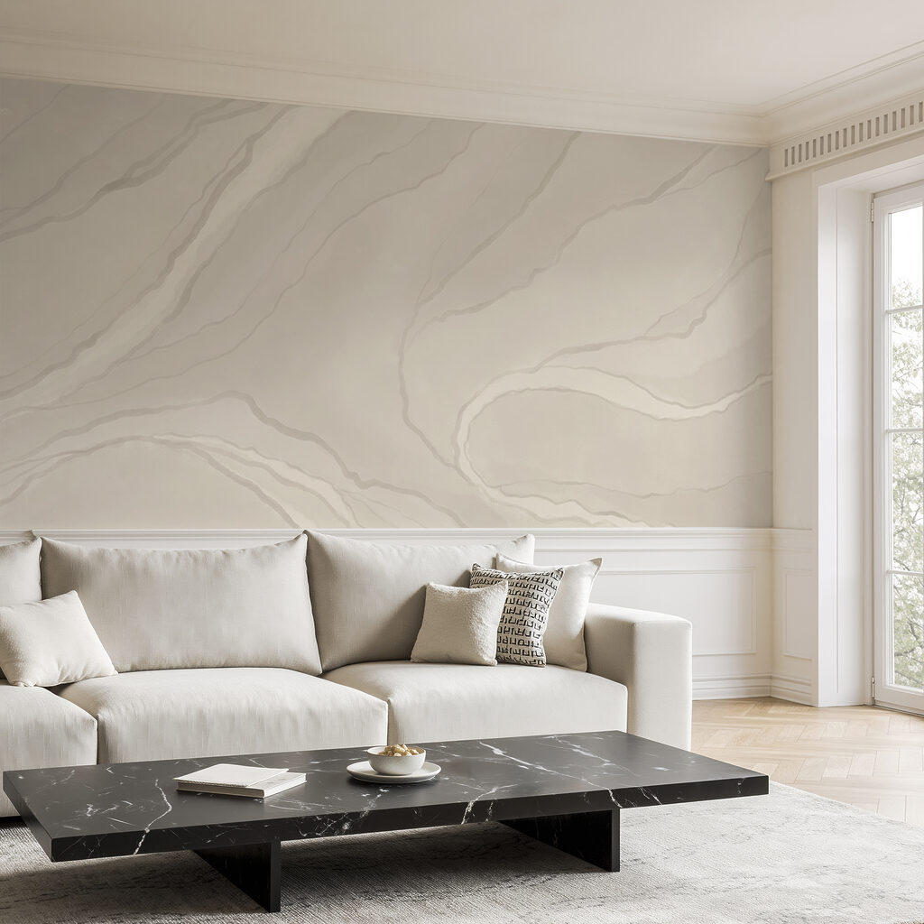 Fehér és szürke felület vonalakkal