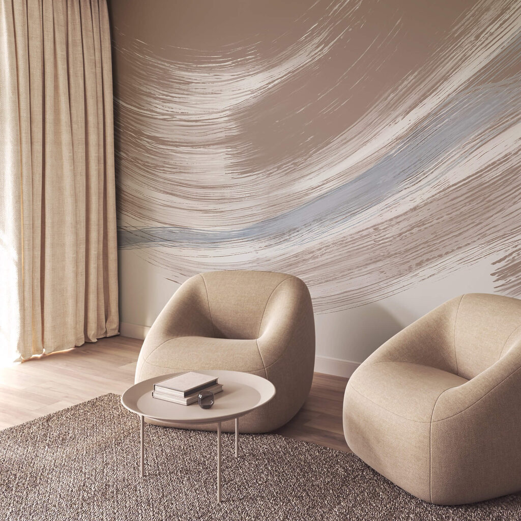 A lágy árnyalatok finom mozgással olvadnak össze