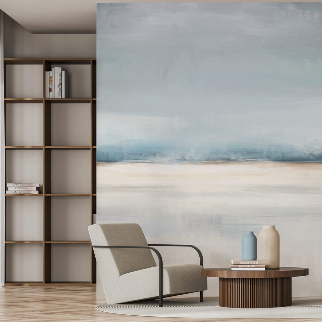 Táj felhős égbolttal