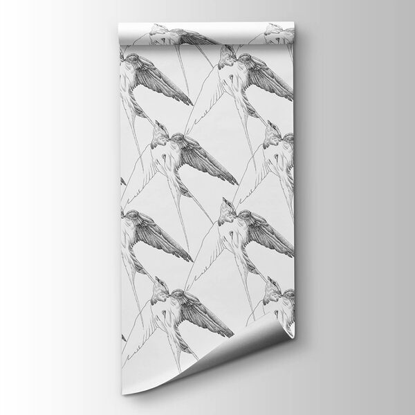 Group of birds with wings Group of birds with wings