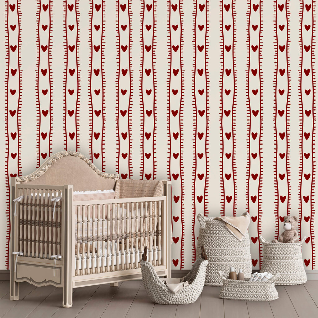 Piros-fehér mintázat