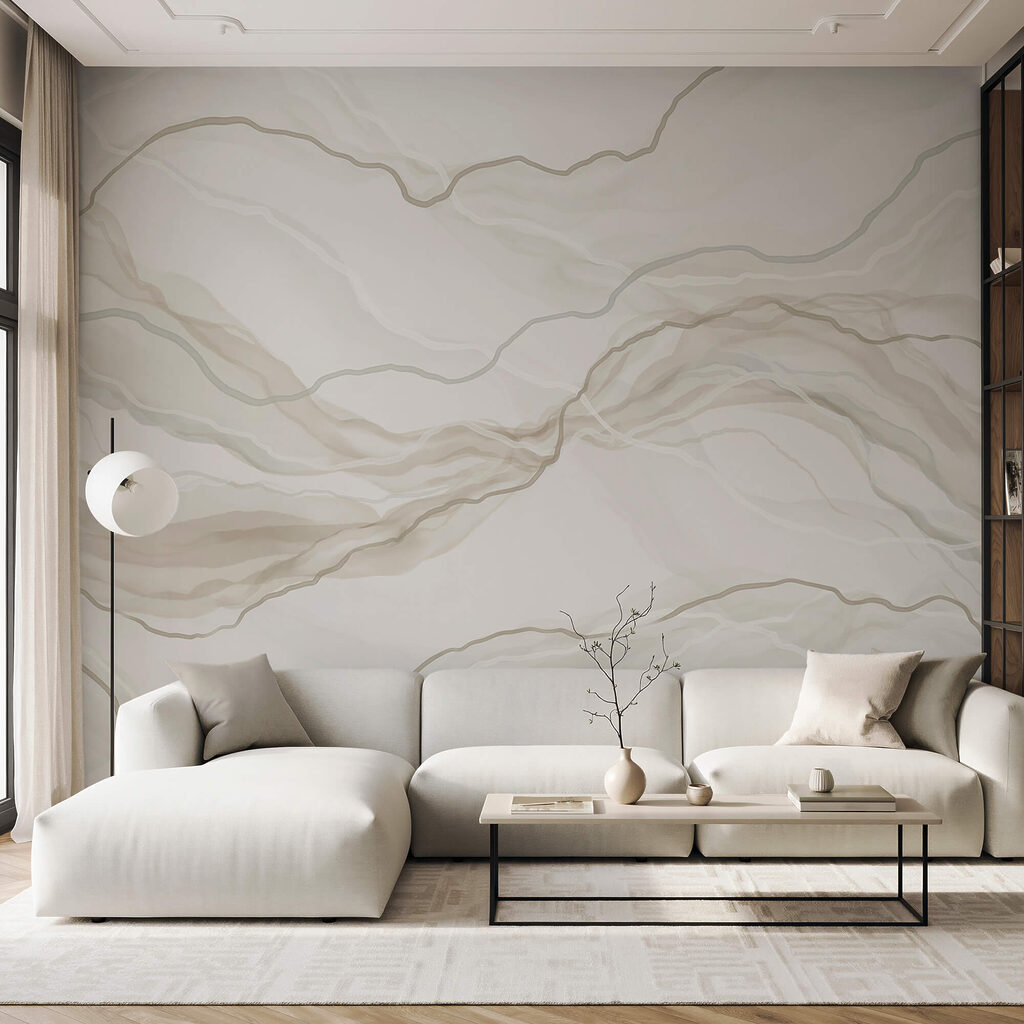 Fehér és szürke márványos felület