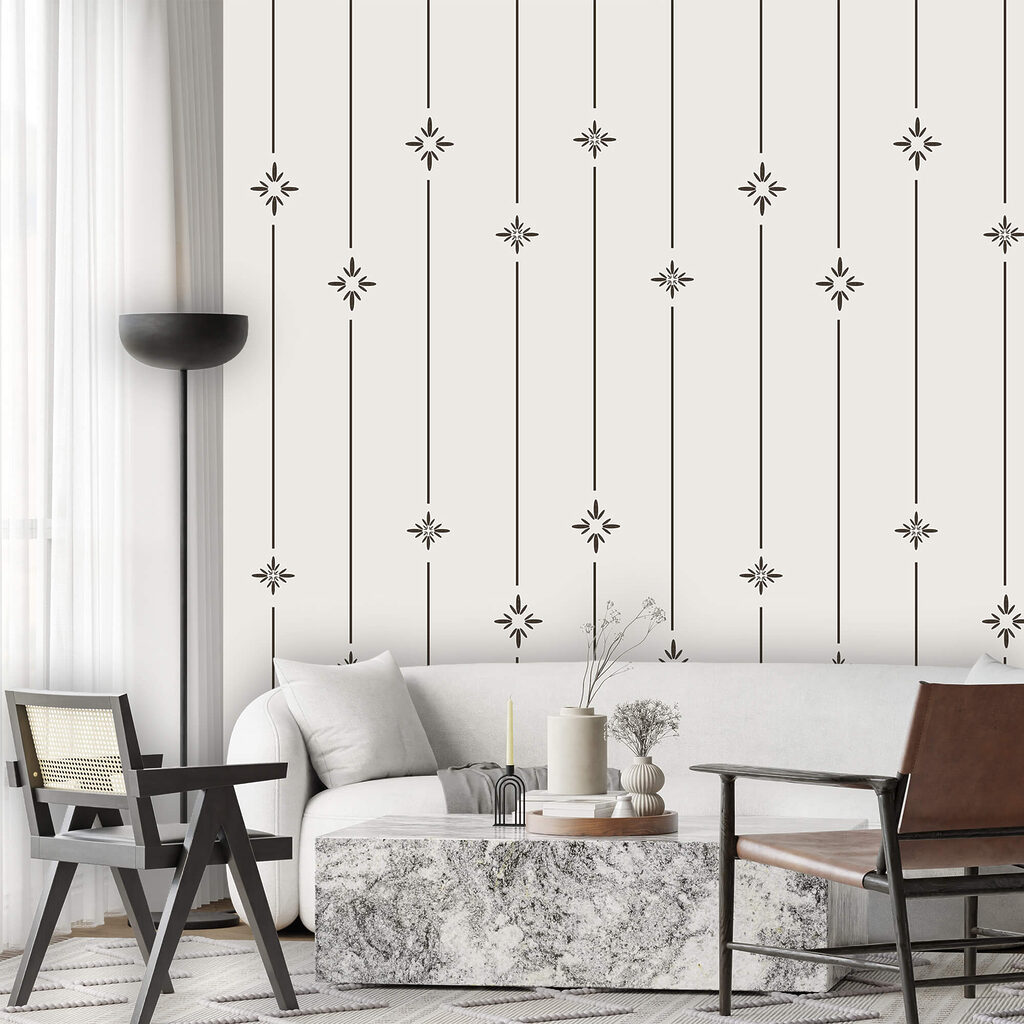 Csillagok és vonalak mintázata