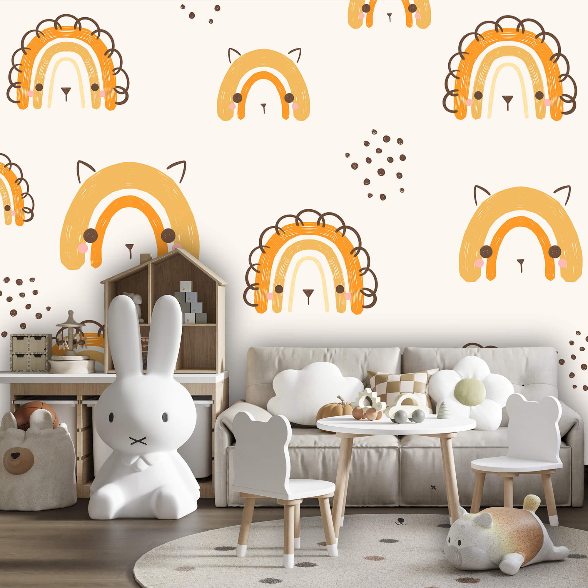 Rajzfilmfigurás állatminták