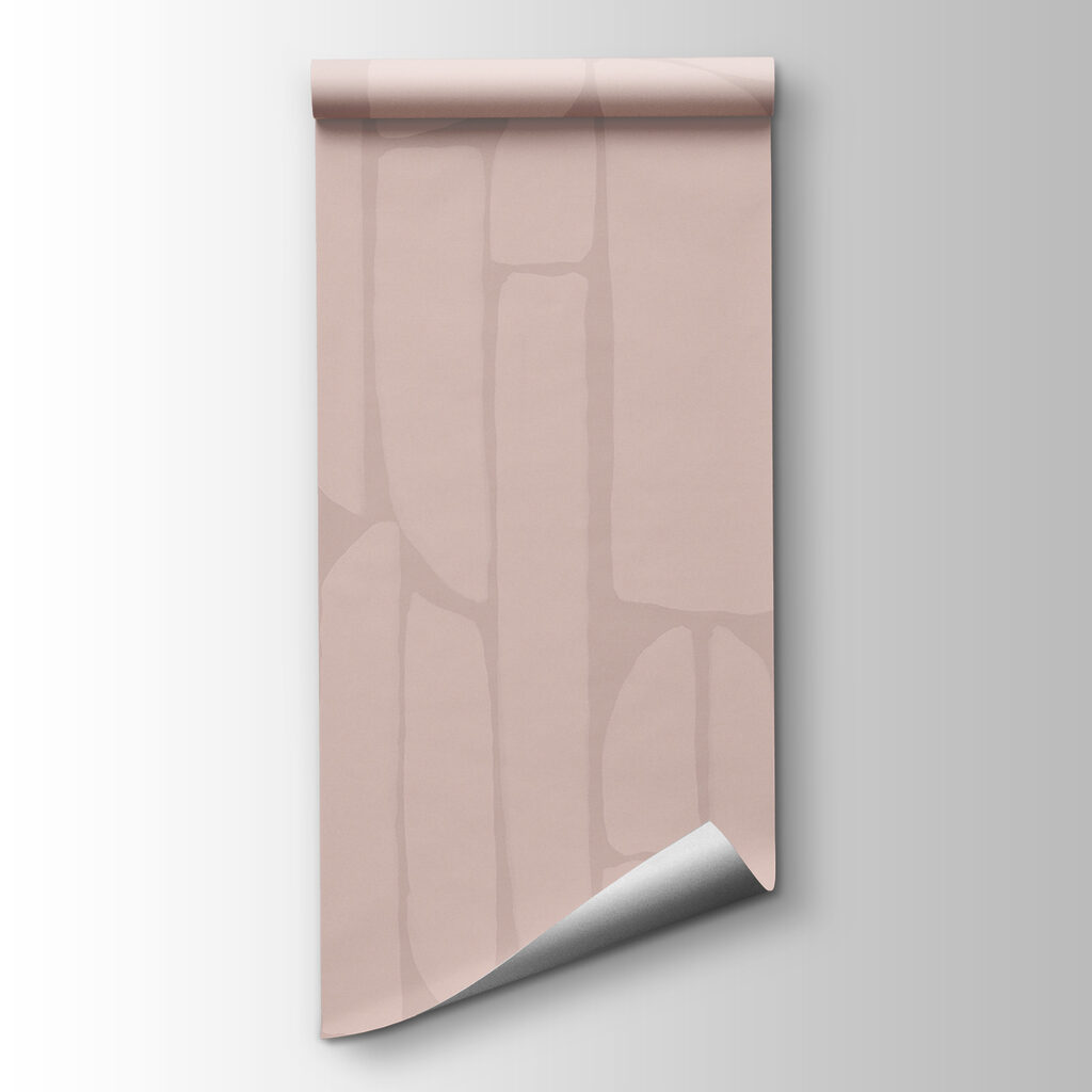 White and pink background