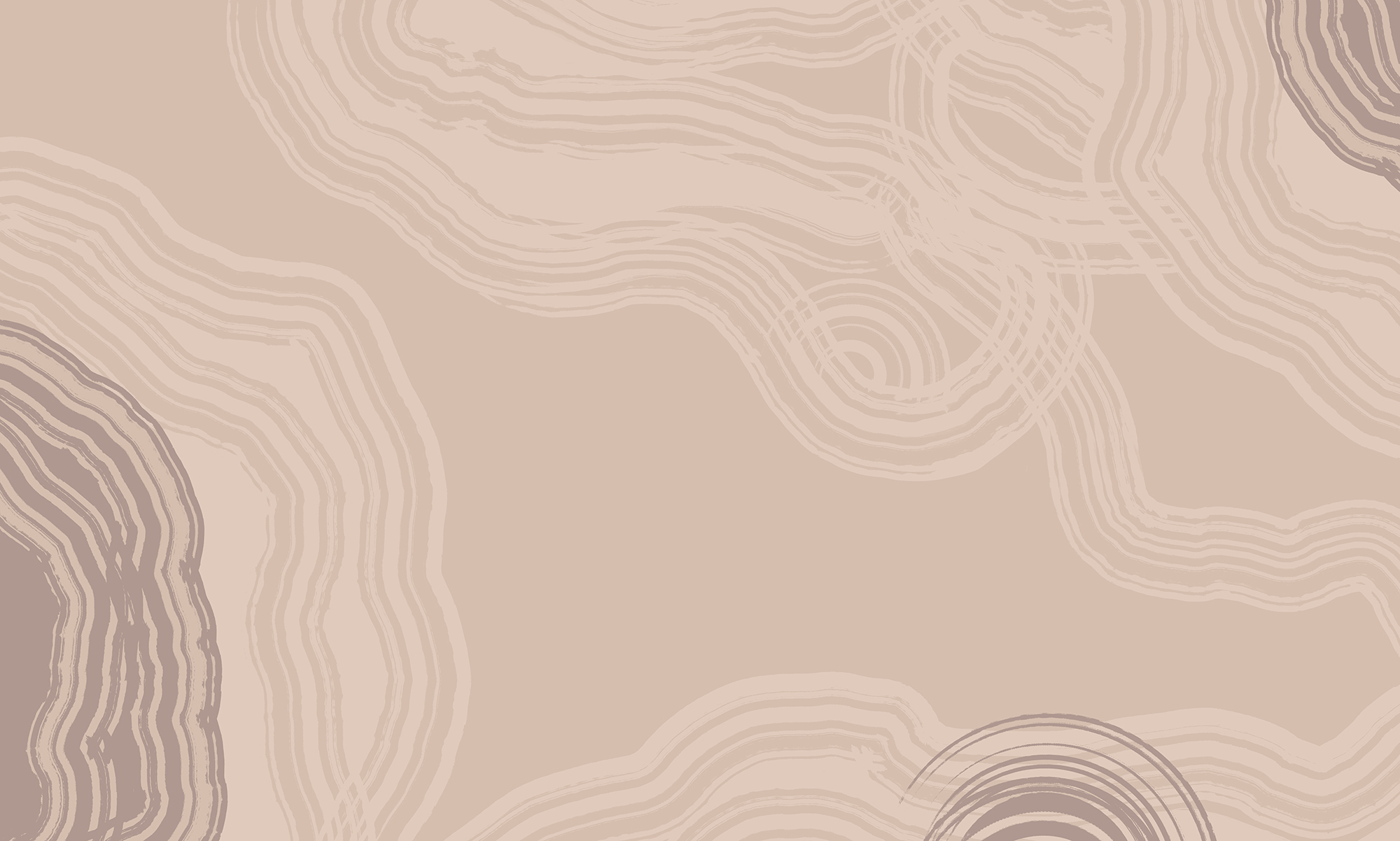 Fluid lines in soft earth tones
