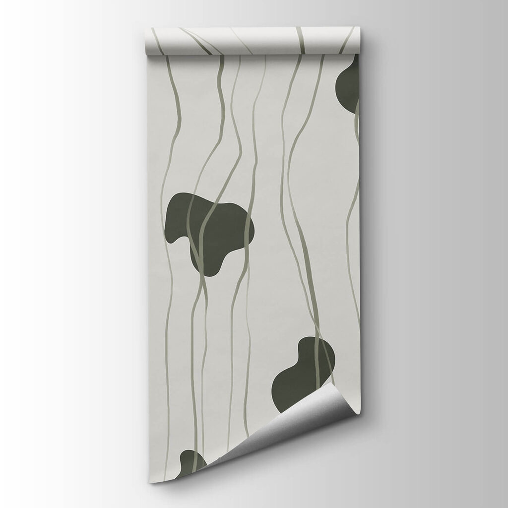 Pattern of lines and dots