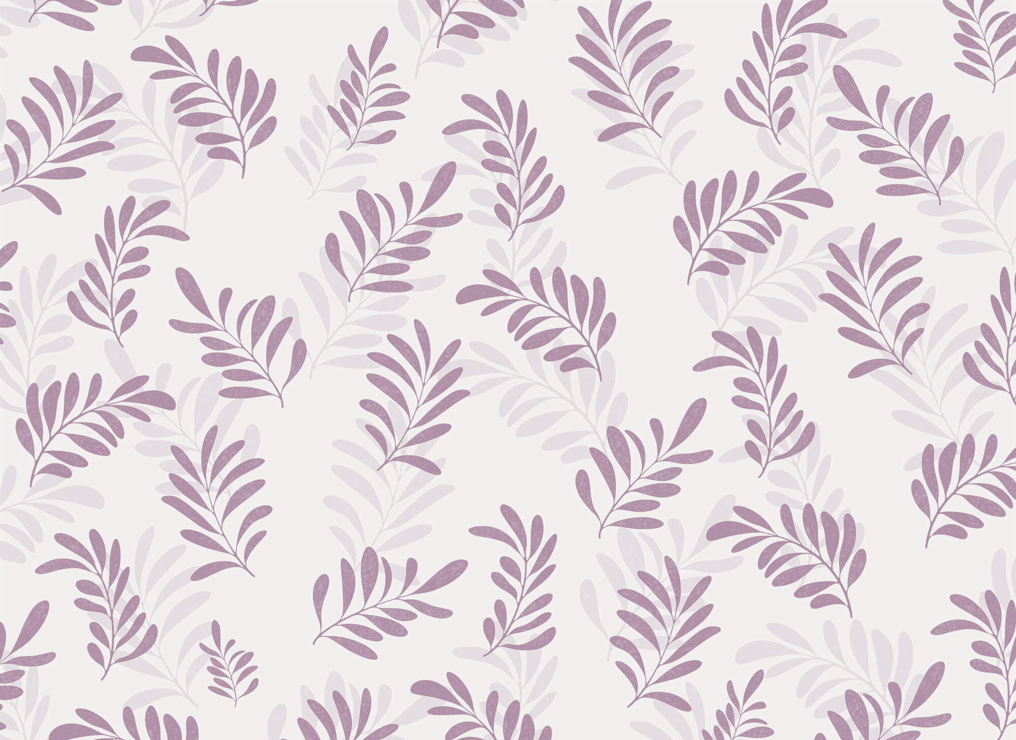 Pattern of purple leaves