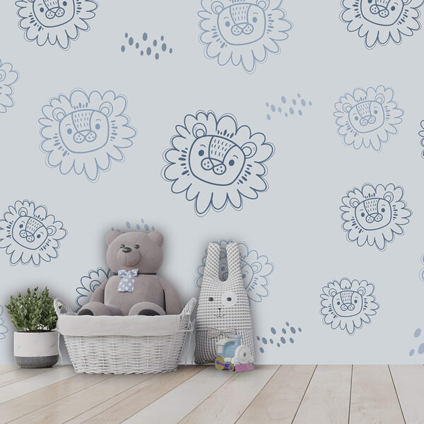 Kék oroszlánok mintája