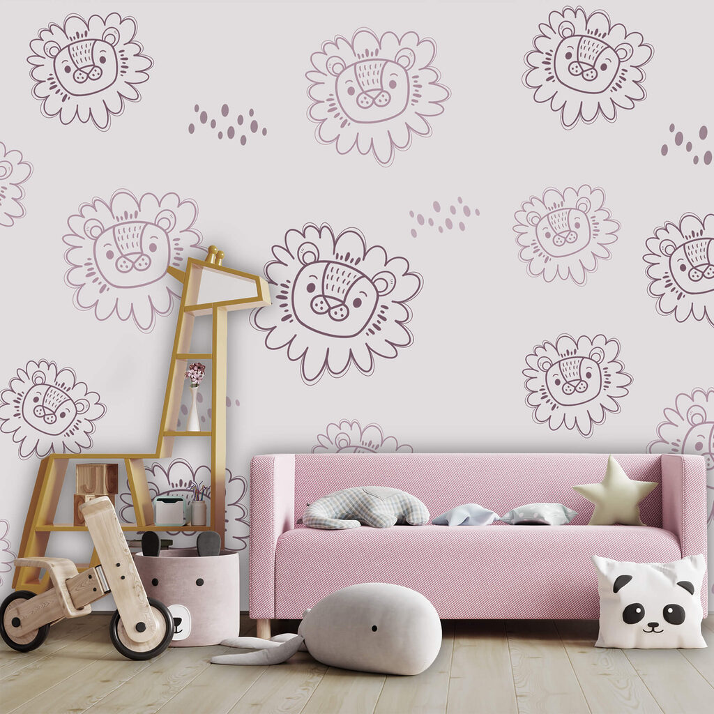 Oroszlánfejek mintája