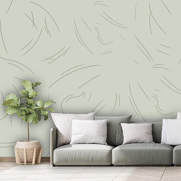 A lágy vonalak finom mozgást keltenek