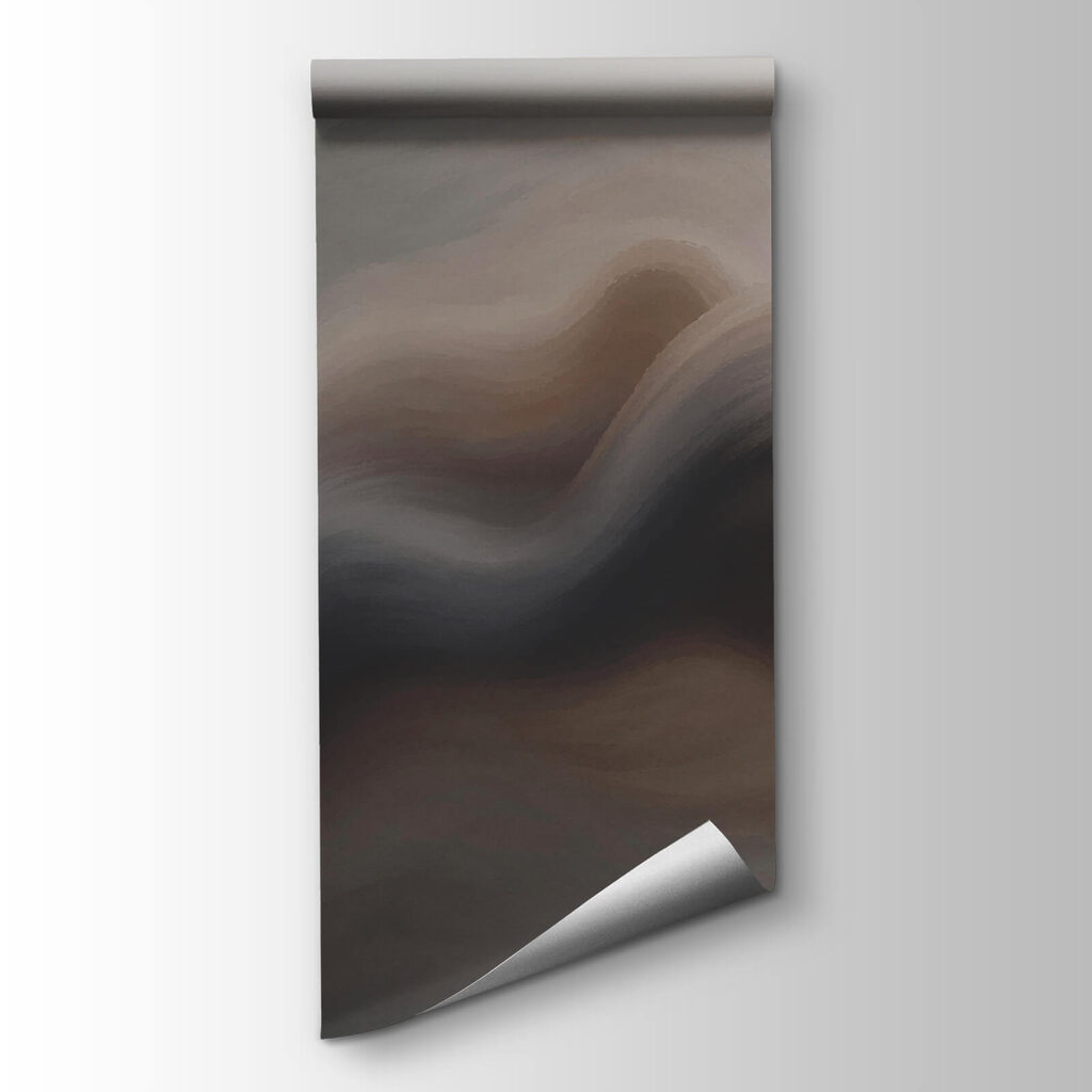 Soft waves of muted tones blending
