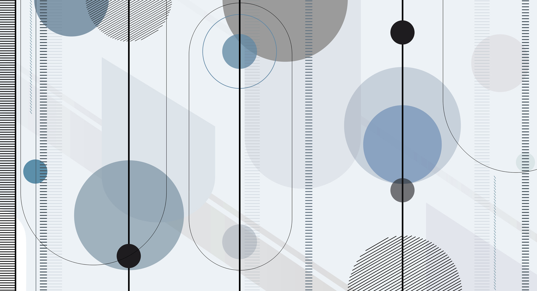 A grey and black circles and lines A grey and black circles and lines