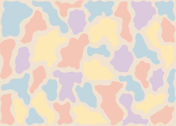 Colorful pattern of spots Colorful pattern of spots