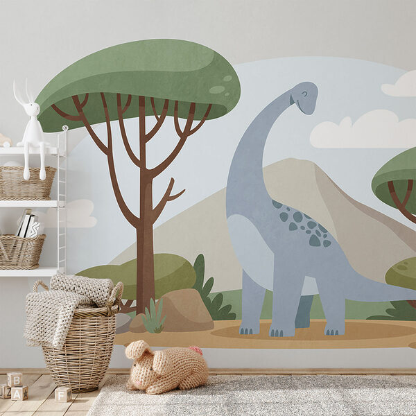 Dinosaurusról készült karikatúra