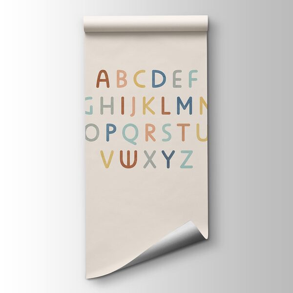 Group of letters on a white background Group of letters on a white background