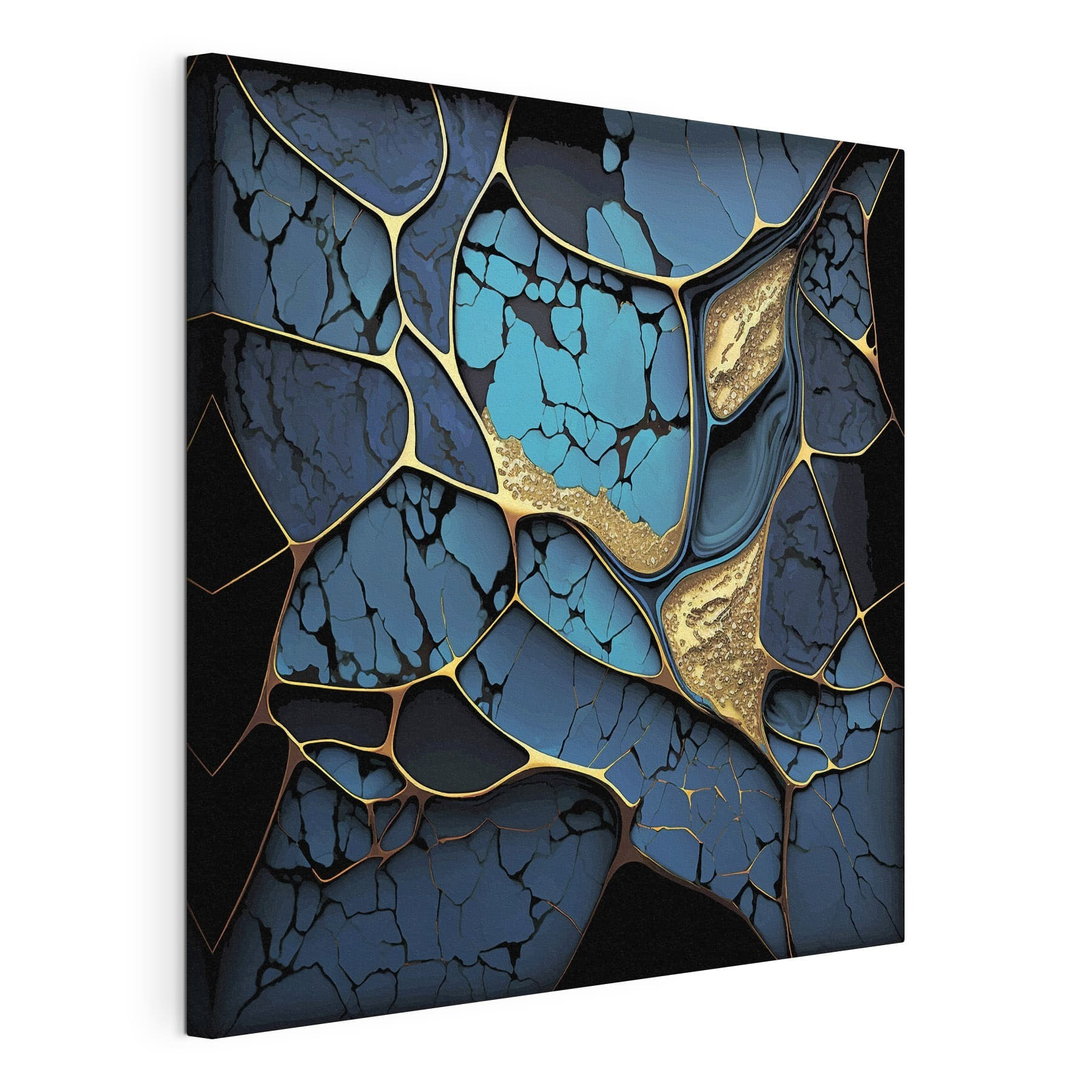 Turquoise and bronze abstract elegance Turquoise and bronze abstract elegance