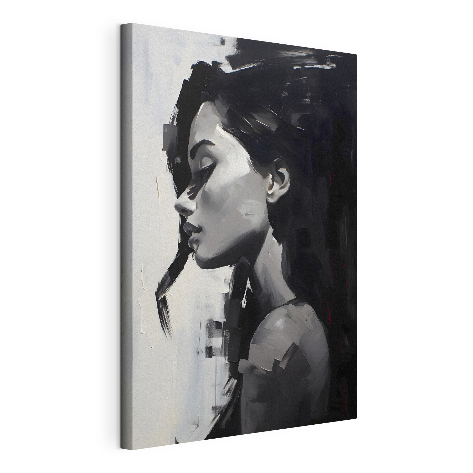 A painting of a woman