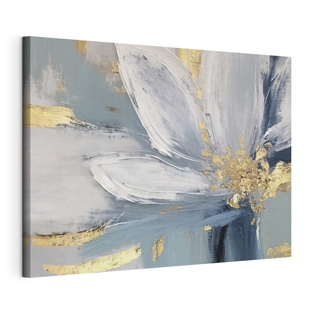 A painting of a flower A painting of a flower