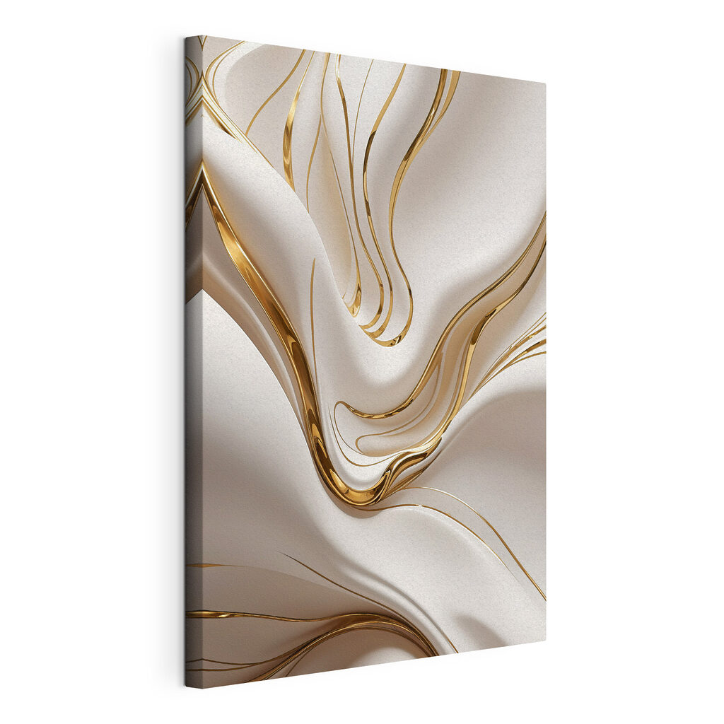 Elegant Swirls of Cream and Amber Elegant Swirls of Cream and Amber