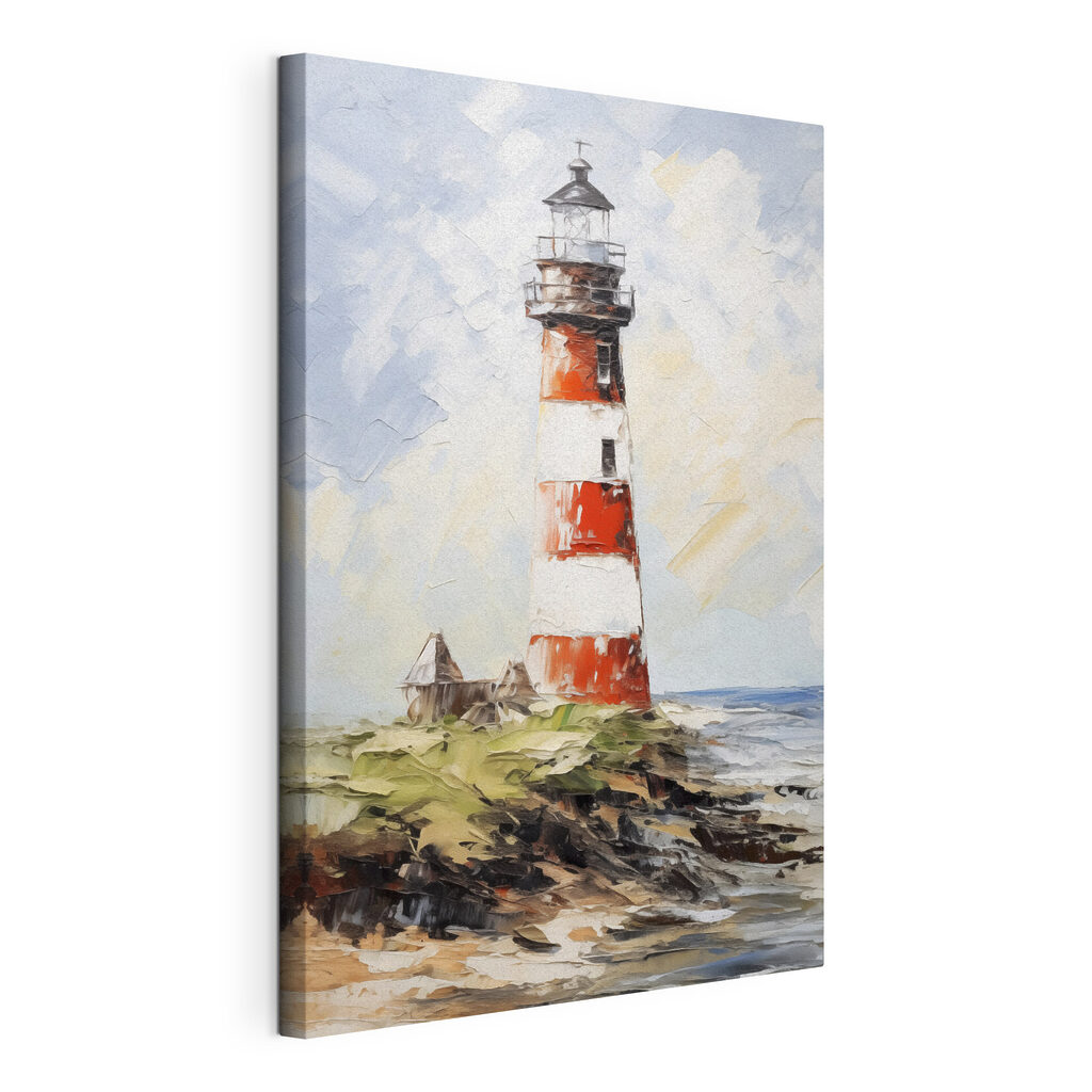 Painting of a lighthouse Painting of a lighthouse