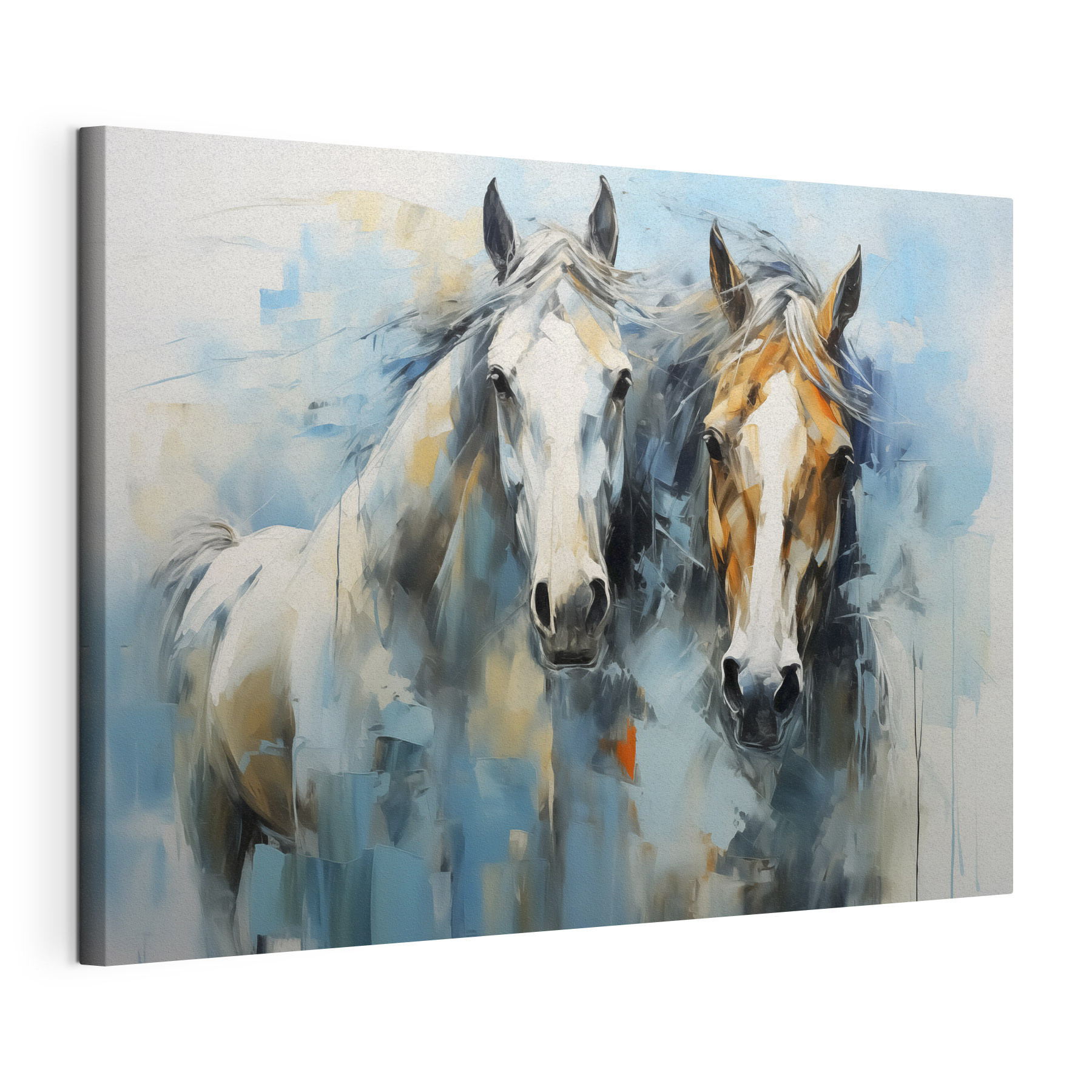 Painting of two horses Painting of two horses