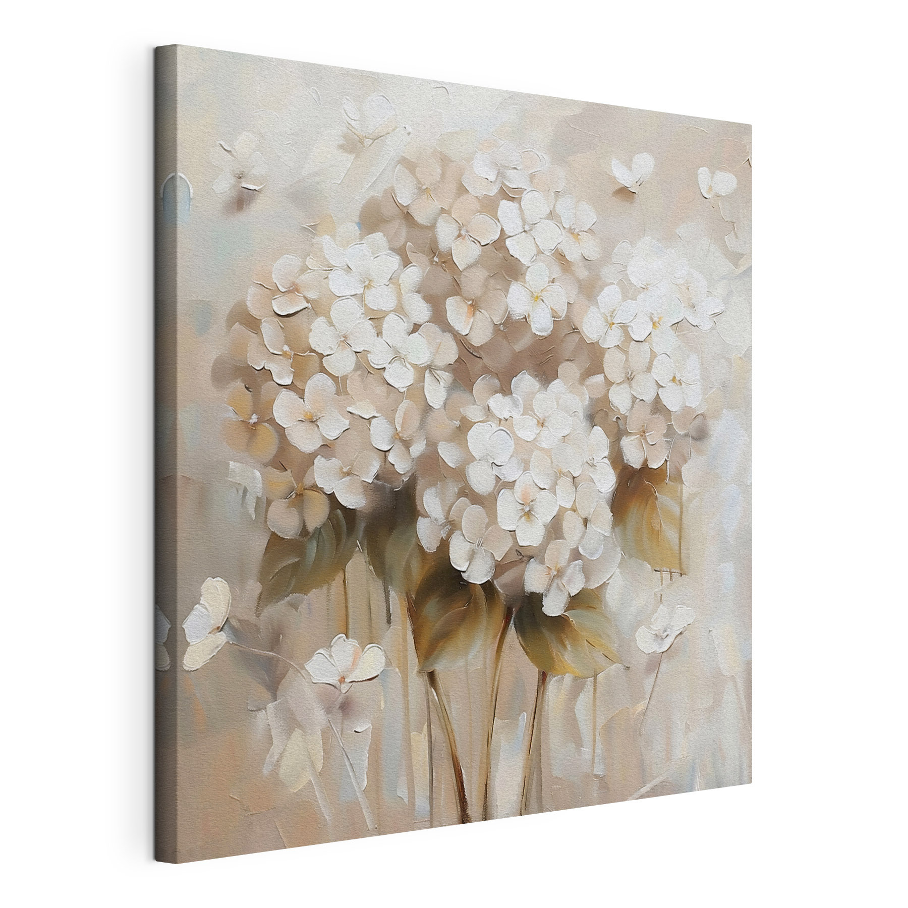Painting of flowers in a vase