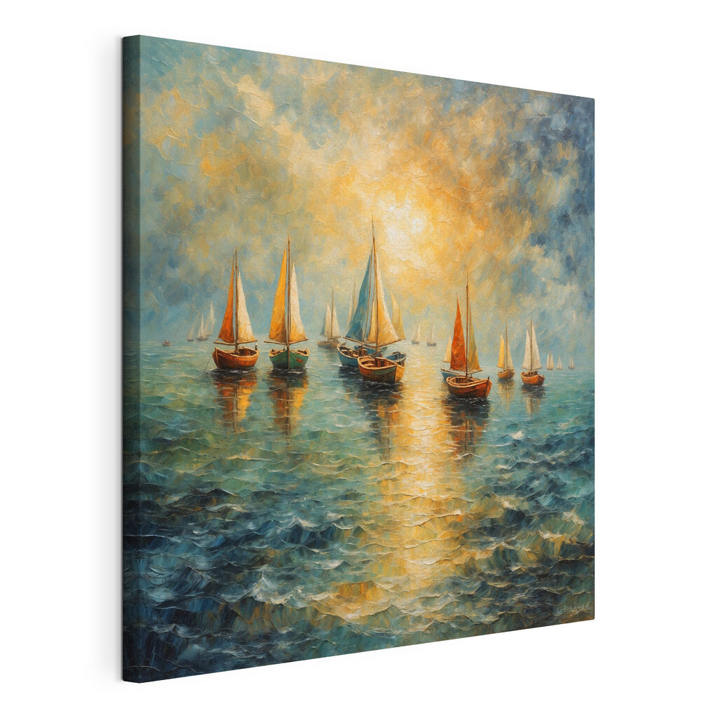 Group of boats on water