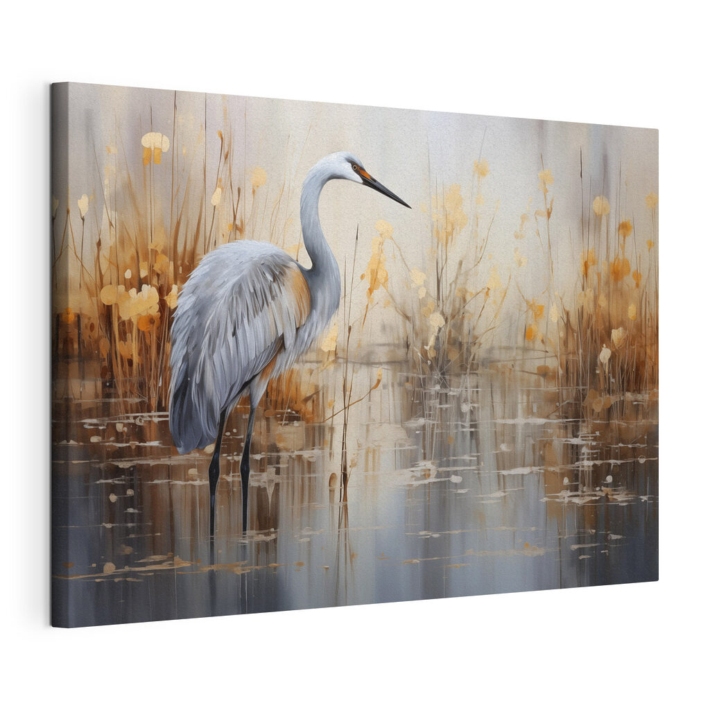 Bird standing in water Bird standing in water
