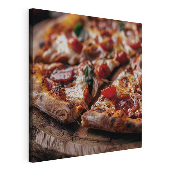 Vászonképek Pizza paradicsommal és sajttal (Cikkszám: s40377) Vászonképek Vászonképek Pizza paradicsommal és sajttal (Cikkszám: s40377)