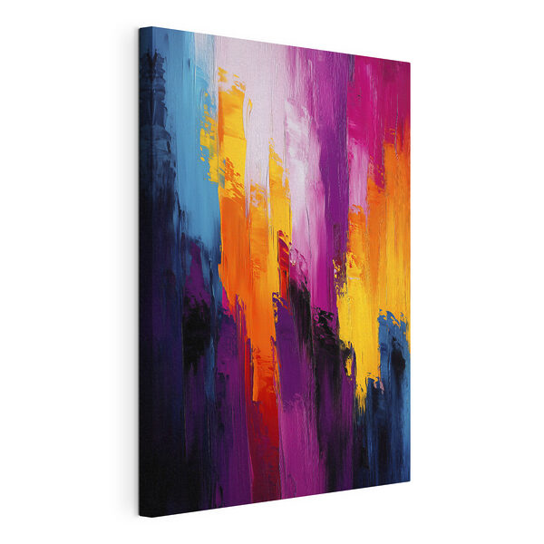 Colorful painting of different colors