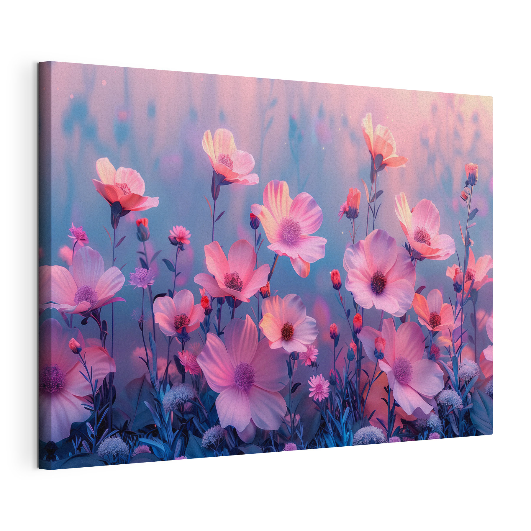 Group of pink flowers