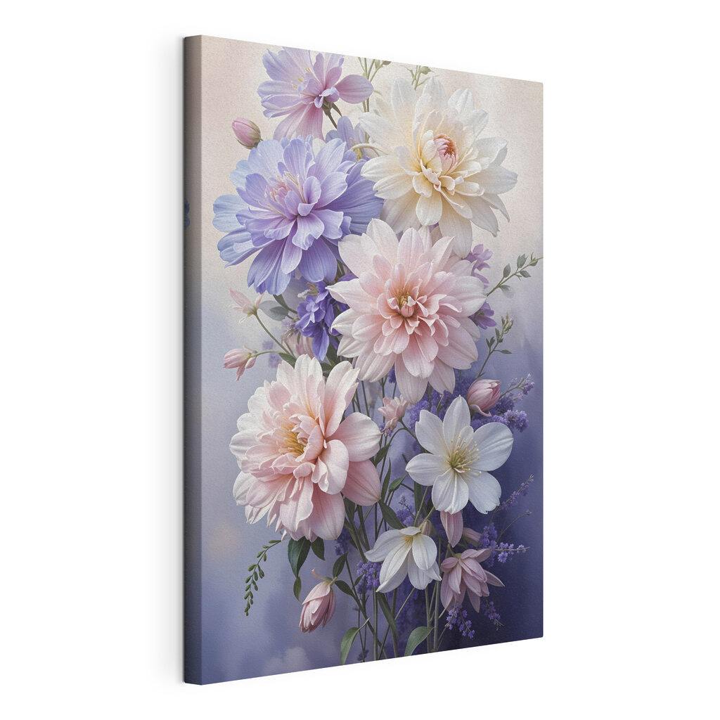 Group of flowers in a vase