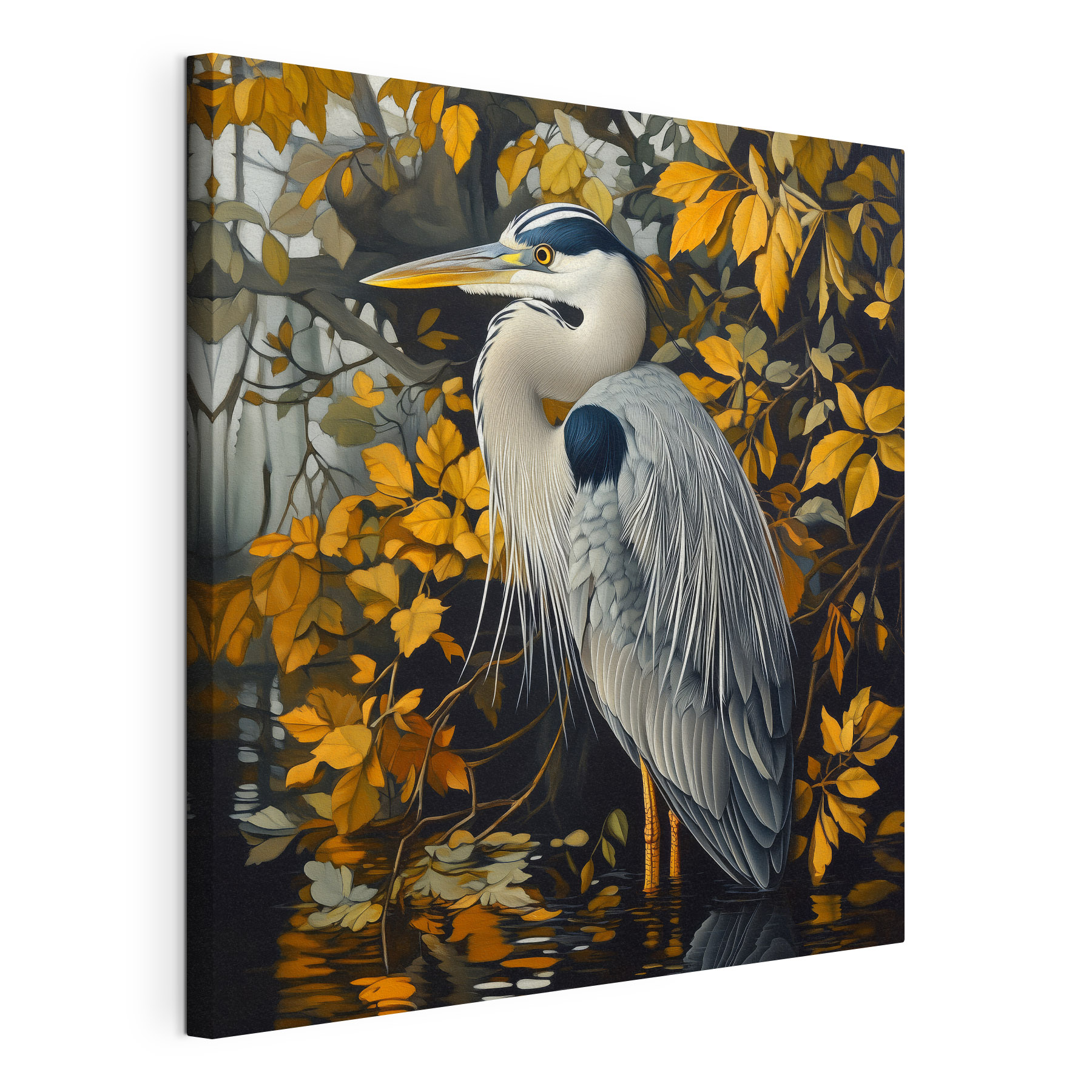 Bird standing in water