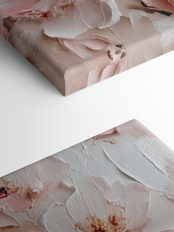 Delicate petals in soft hues
