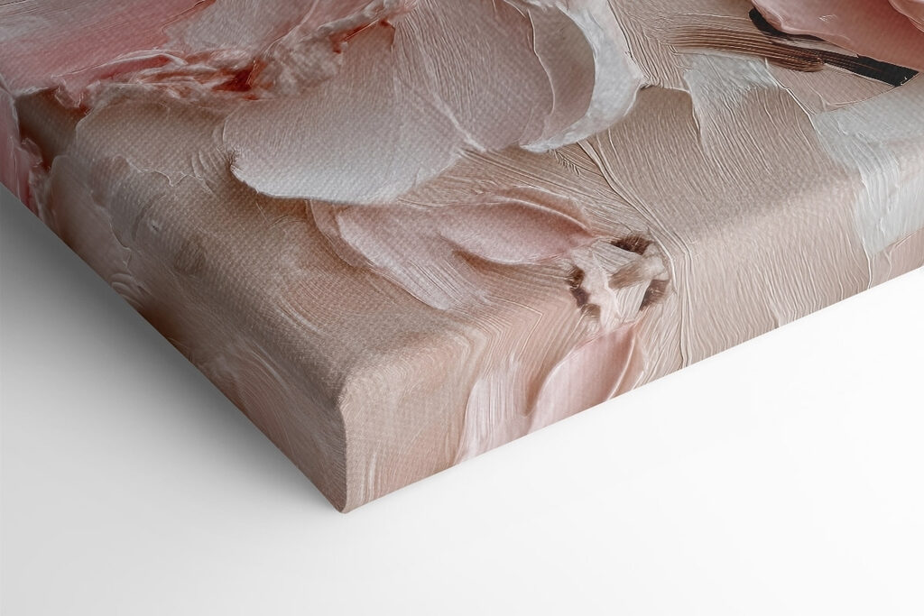 Delicate petals in soft hues
