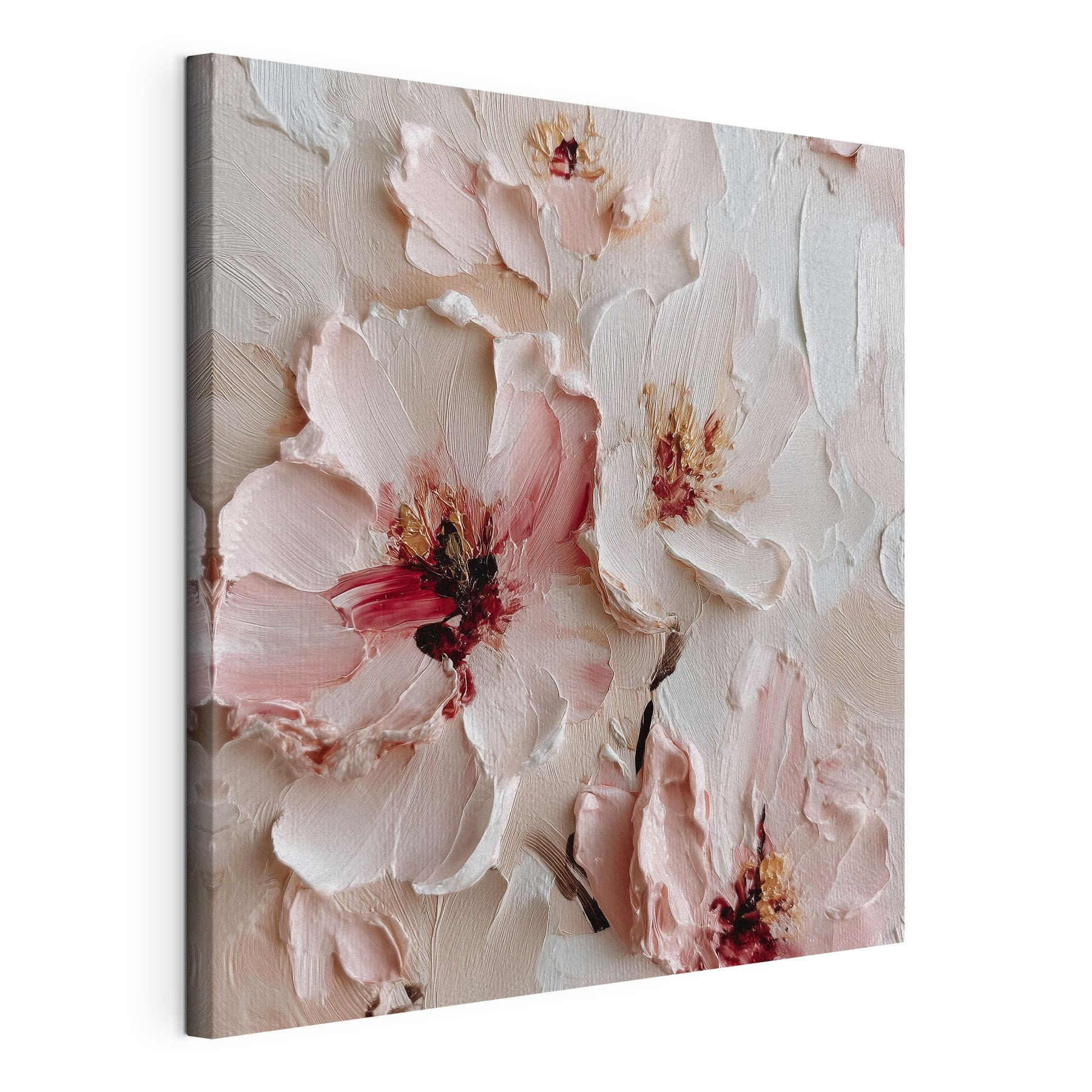 Delicate petals in soft hues