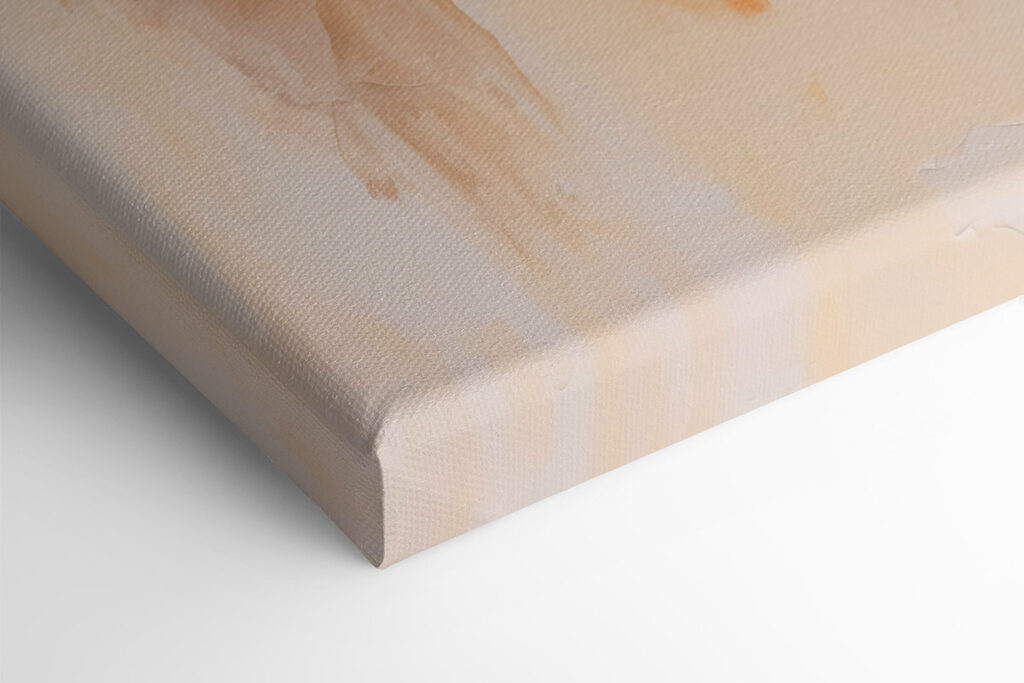Group of angels painted on a wall