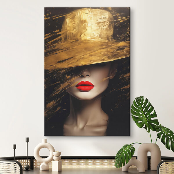 Mysterious elegance in bold colors