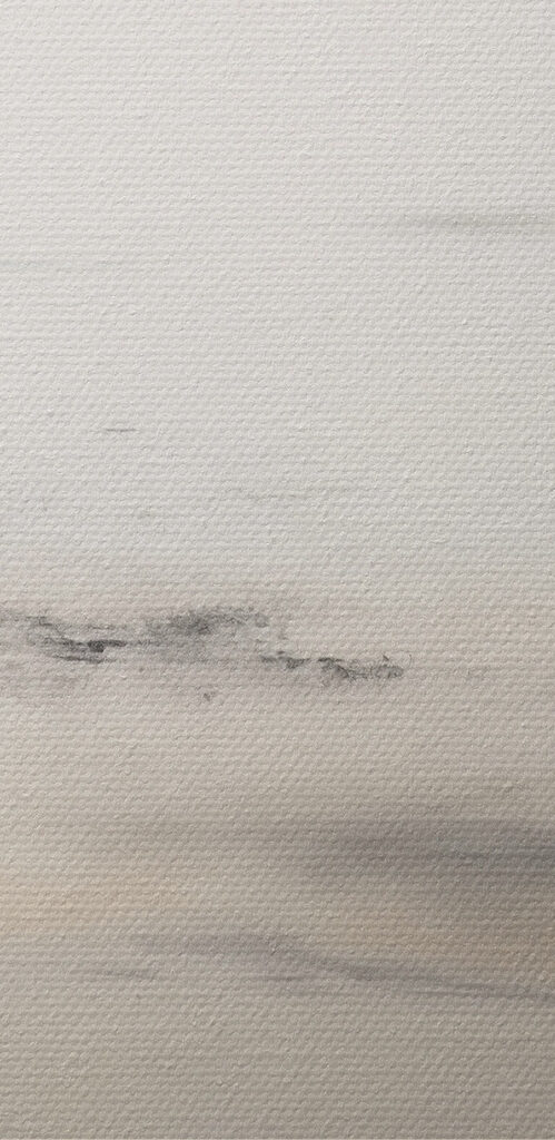 White and black painting