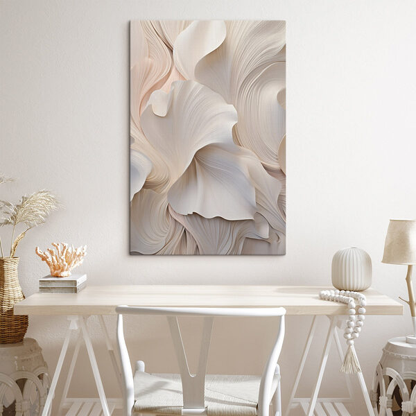 Flowing waves of soft elegance