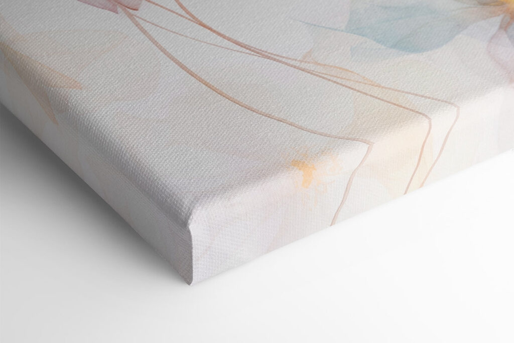 Delicate blooms in soft pastel hues