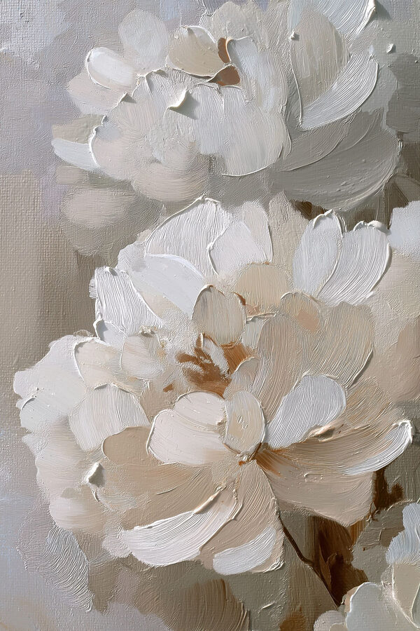 Delicate blooms in soft hues