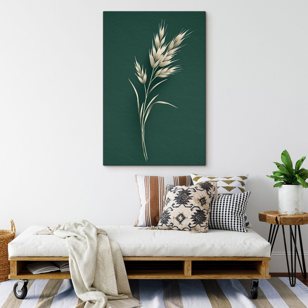 Plant with leaves on it