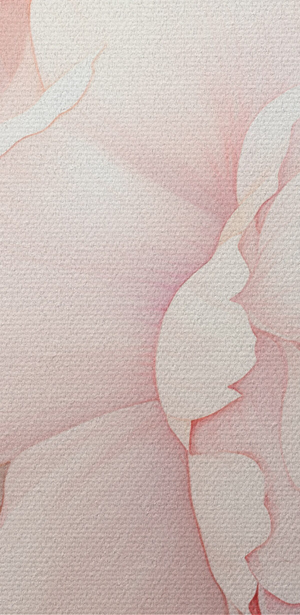 Delicate blooms in soft pastel shades