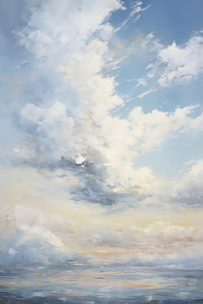 Blue sky with clouds Blue sky with clouds
