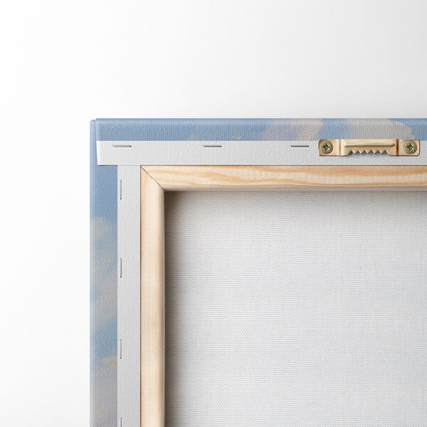 Painting of a cliff by the ocean Painting of a cliff by the ocean